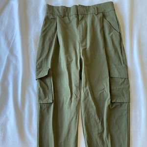 Zara Green Cargo Pants